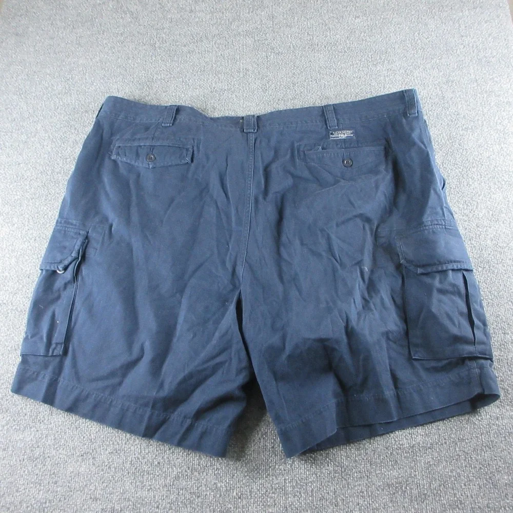 Polo Ralph Lauren Cargo Shorts Mens 54 Blue Cotton Canvas Pockets 11 Inseam